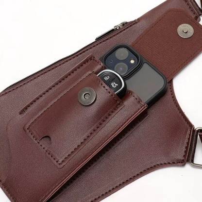 Sacoche Holster Antivol Crossbody – Sécurité Urbaine & Liberté de Mouvement