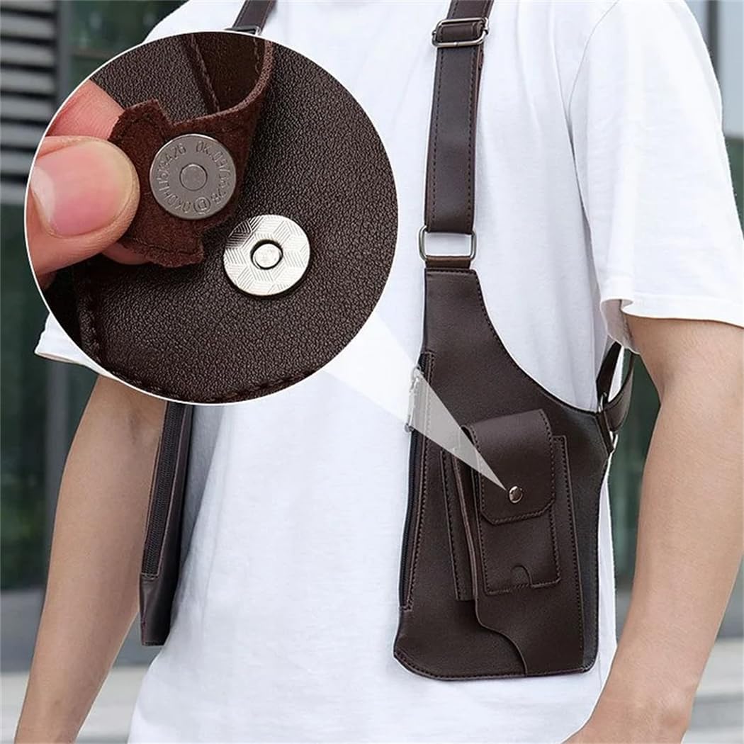 Sacoche Holster Antivol Crossbody – Sécurité Urbaine & Liberté de Mouvement